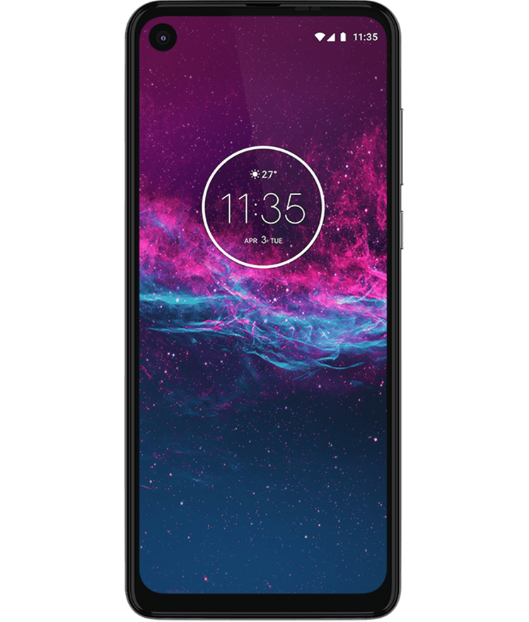 Seminovo: Motorola One Action 128 GB Branco Polar Muito Bom