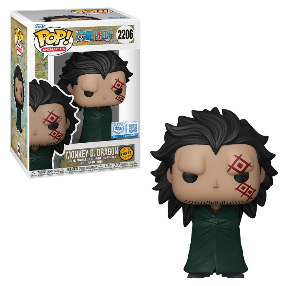 Foto 4 de Boneco Funko Pop! Exc One Piece - Monkey D. Dragon