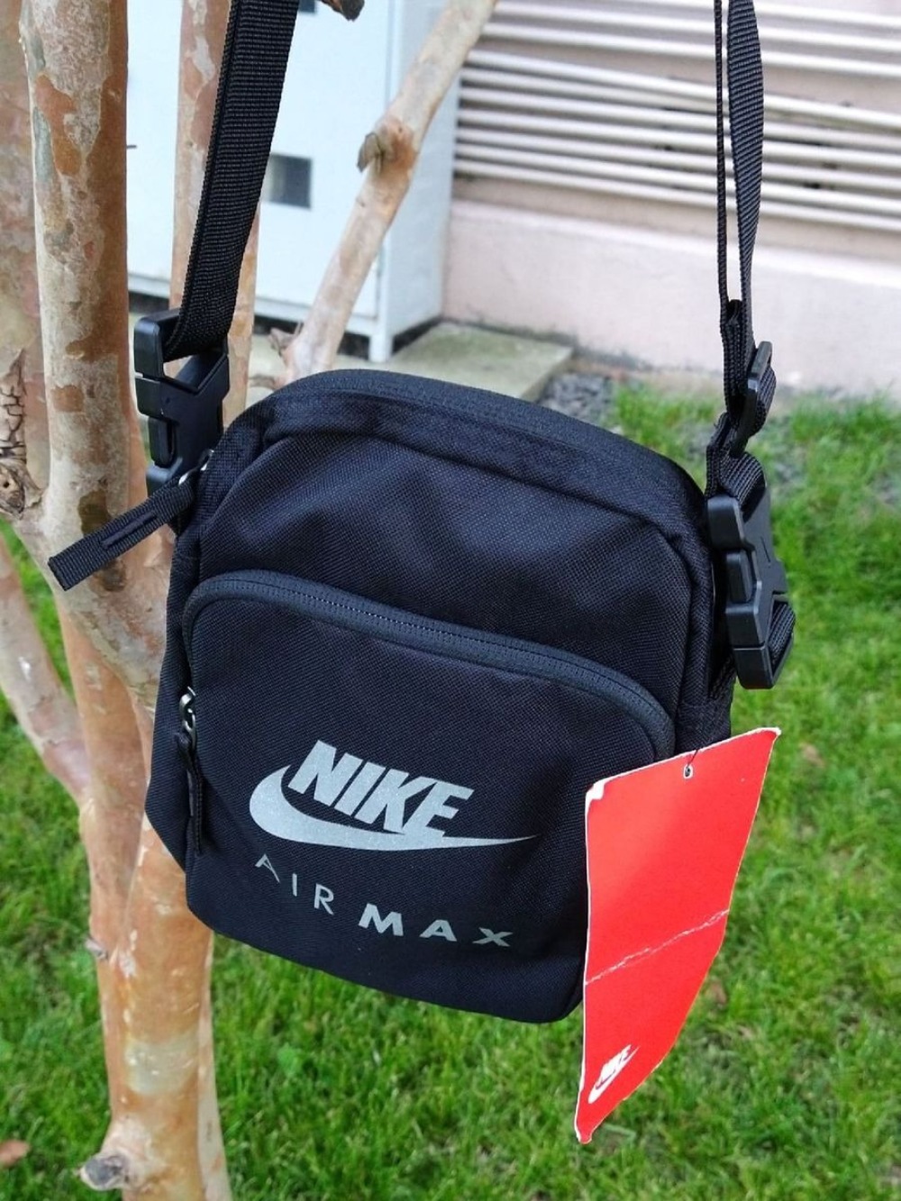 Bolsa Nike Air Max 2.0 Shoulder Bag Black — único, Novo