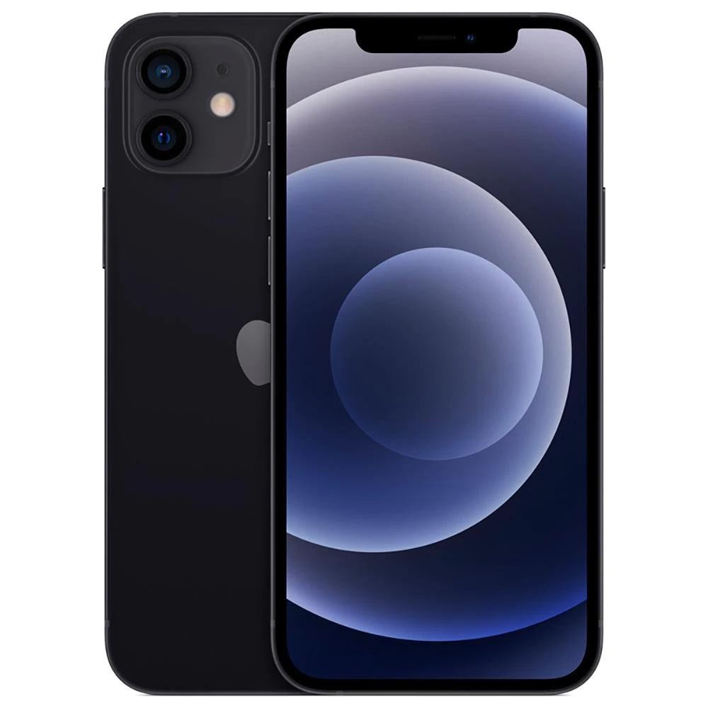 Usado: iPhone 12 128GB Preto Bom - bateria 70% - Trocafy - Apple