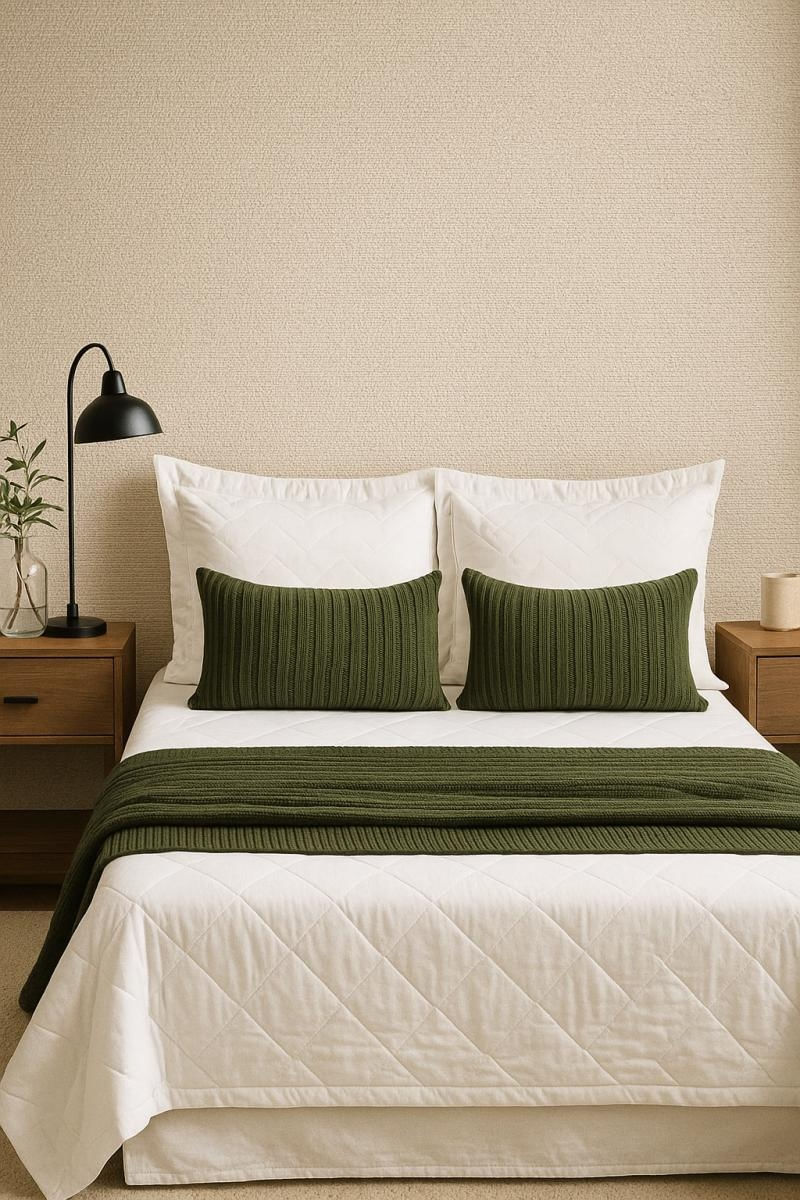 Kit Quarto Tricot Luxo Green