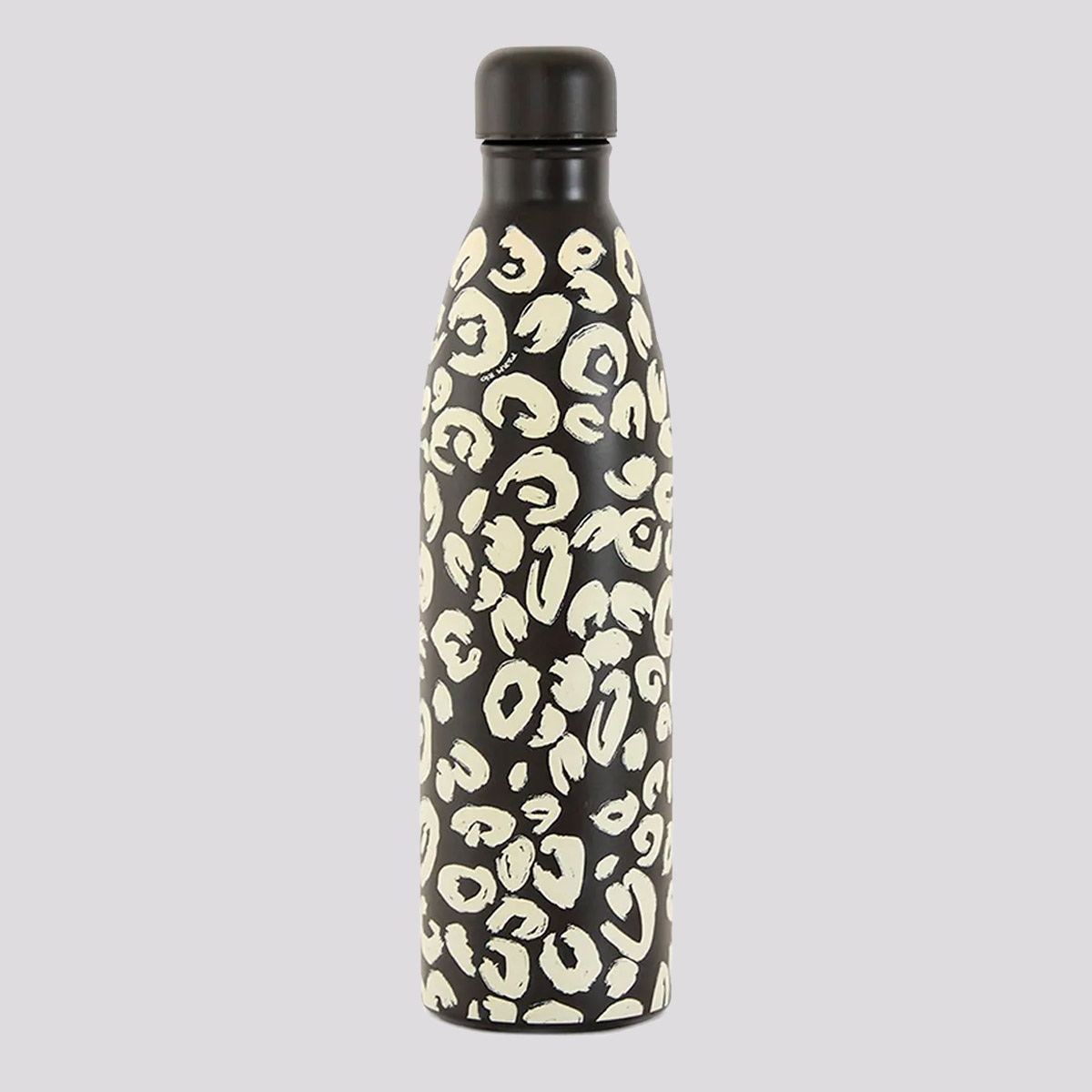 Garrafa Farm Glub Glub Onça Decorada 750ML Preta