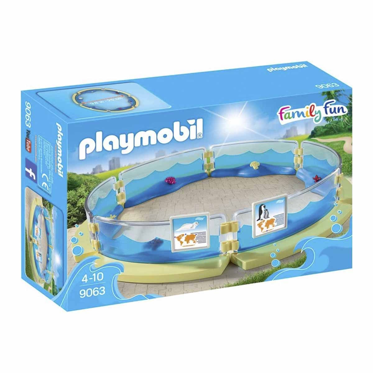 Playmobil - Cercado Para Aquário - Family Fun - 9063
