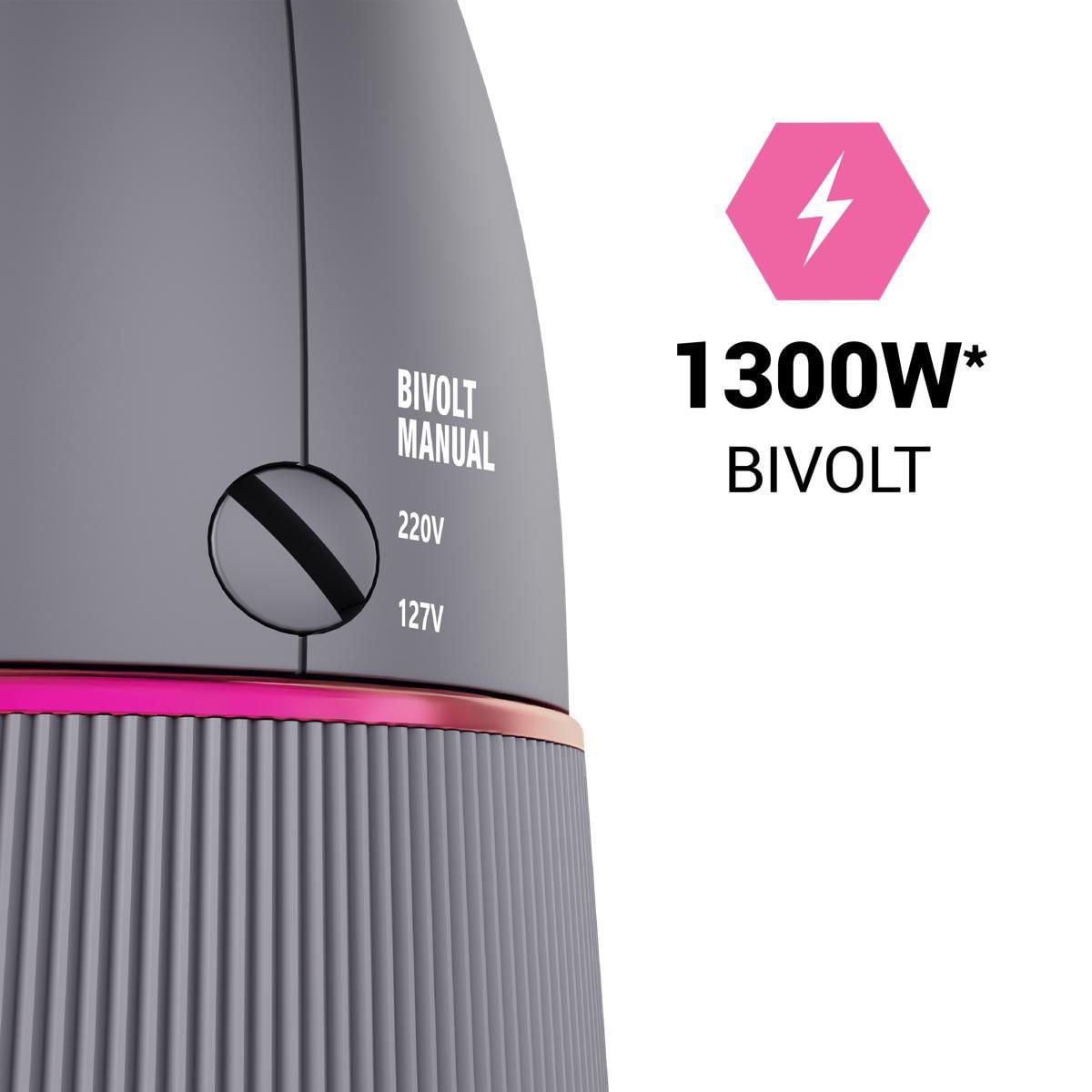 Foto 3 de Escova Secadora Philco Soft Advance 1300W Bivolt 4 em 1 PES14 Bivolt