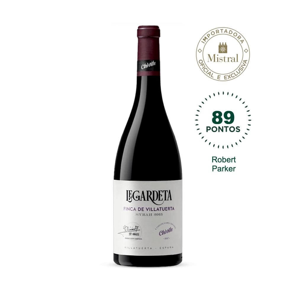 Legardeta Syrah 2017 (Chivite) 750ml