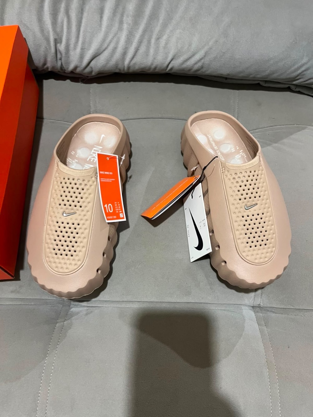 Nike Mind 001 Hemp Sanddrift Pale Ivory — 42, Novo