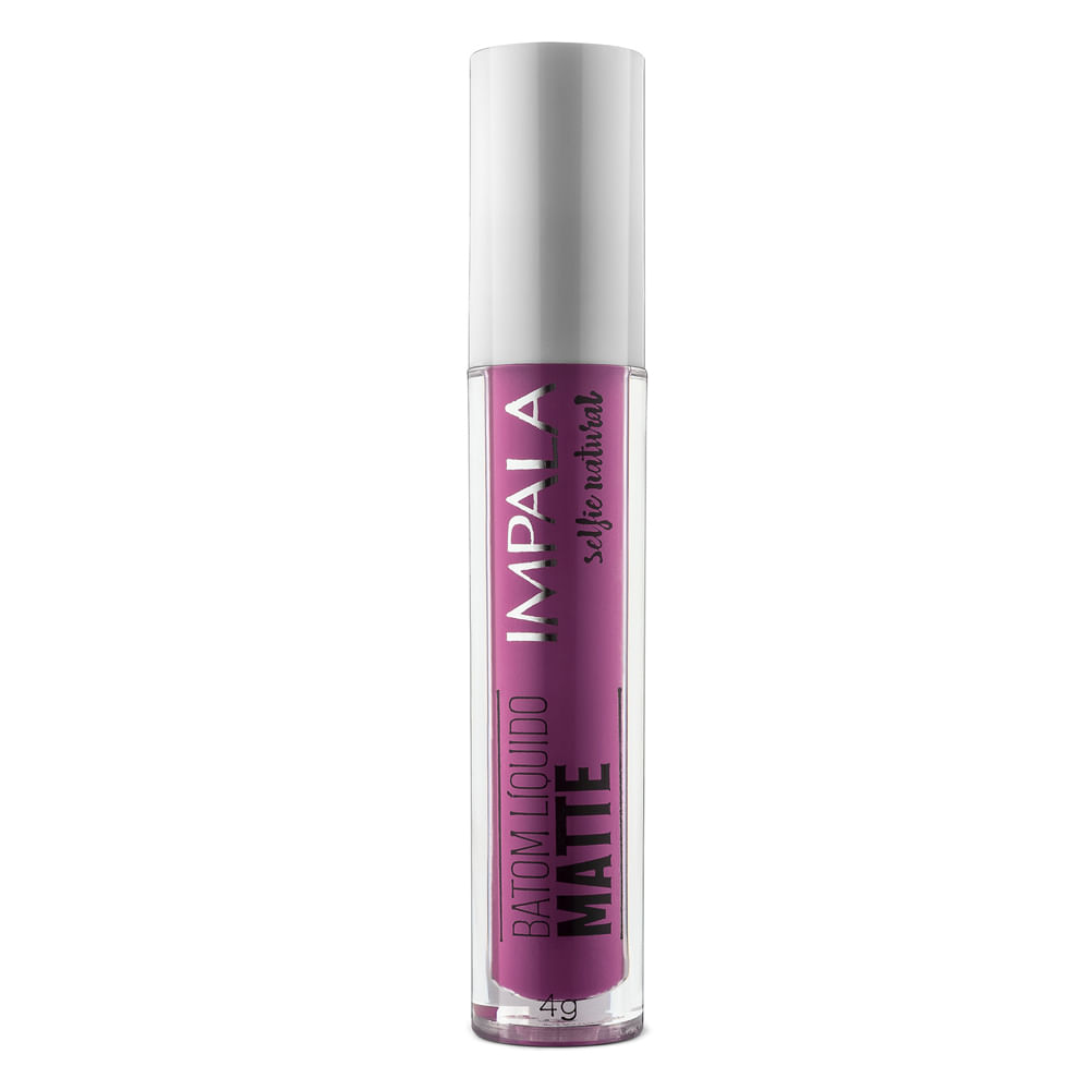 Batom Líquido Matte Selfie Natural Impala — Ultra Shock Violeta