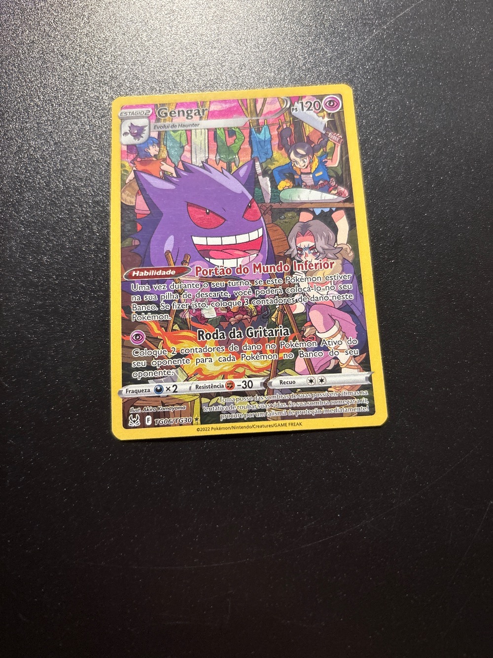 Gengar (TG06/TG30) Origem Perdida Pokémon TCG — Lightly Played, Usado