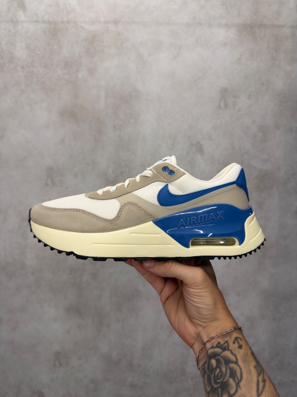 Nike Air Max SYSTM White Star Blue Coconut Milk — 39 / 40 / 41, Novo