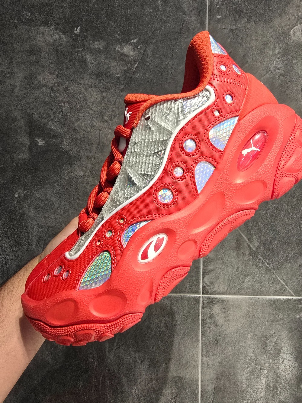 LaMelo Ball x Puma LaFrancé RNR All Time Red White — 37 / 38 / 39 / 40 / 41 / 42 / 43, Novo