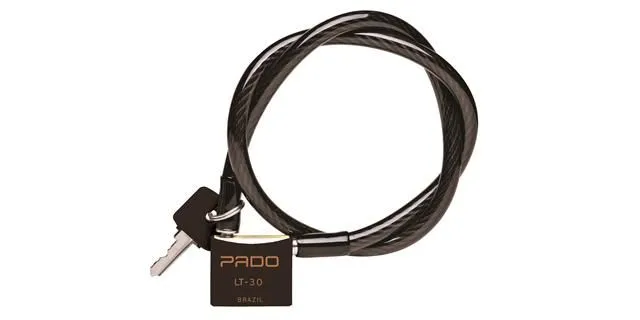 CADEADO BICICLETA SM LT-30/1200 PRETO PADO