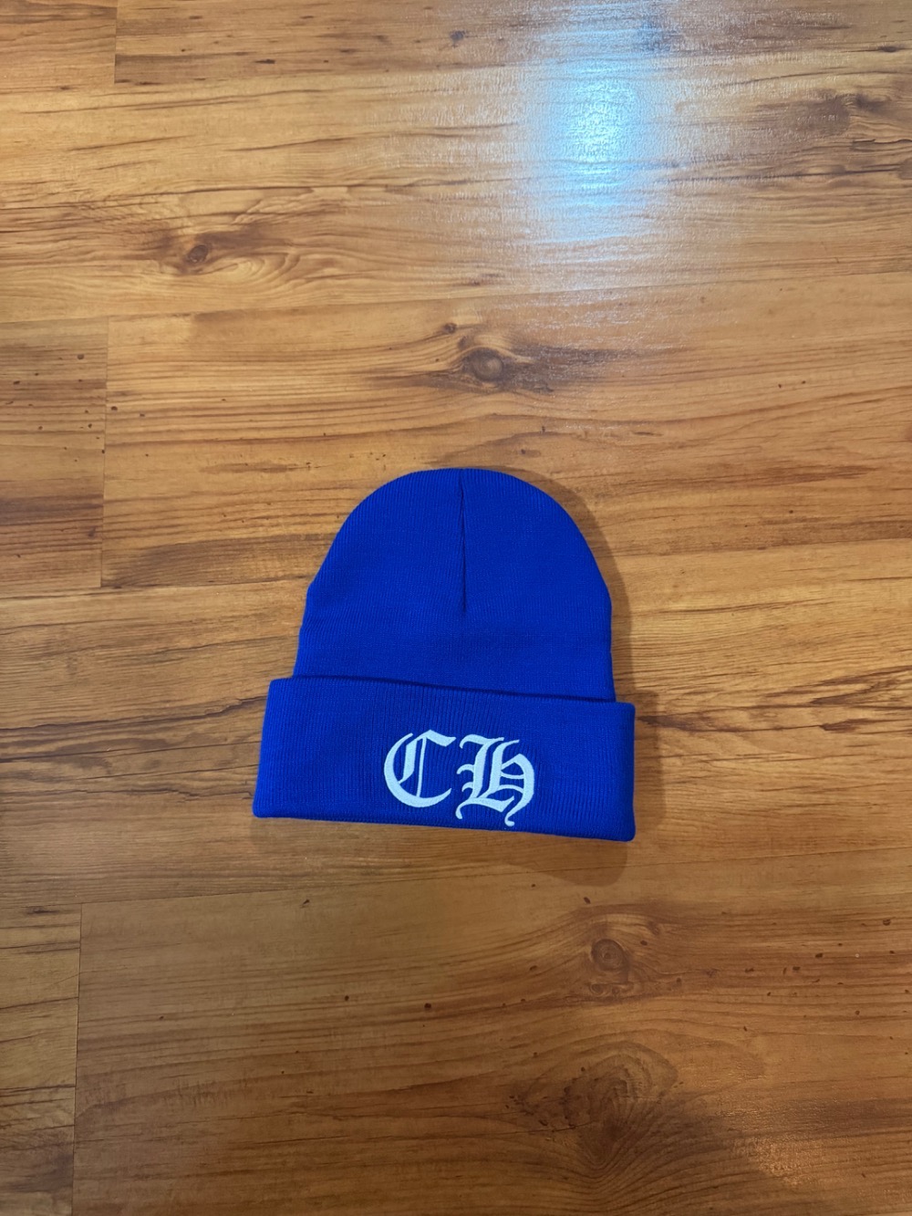 Touca Chrome Hearts Watch Beanie Blue — Único, Novo