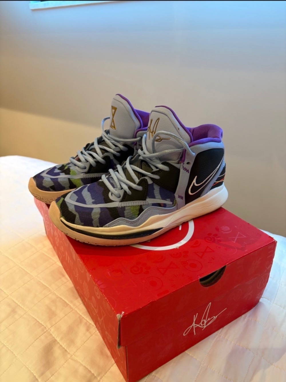 Nike Kyrie Infinity Aluminum Black — 39, Usado