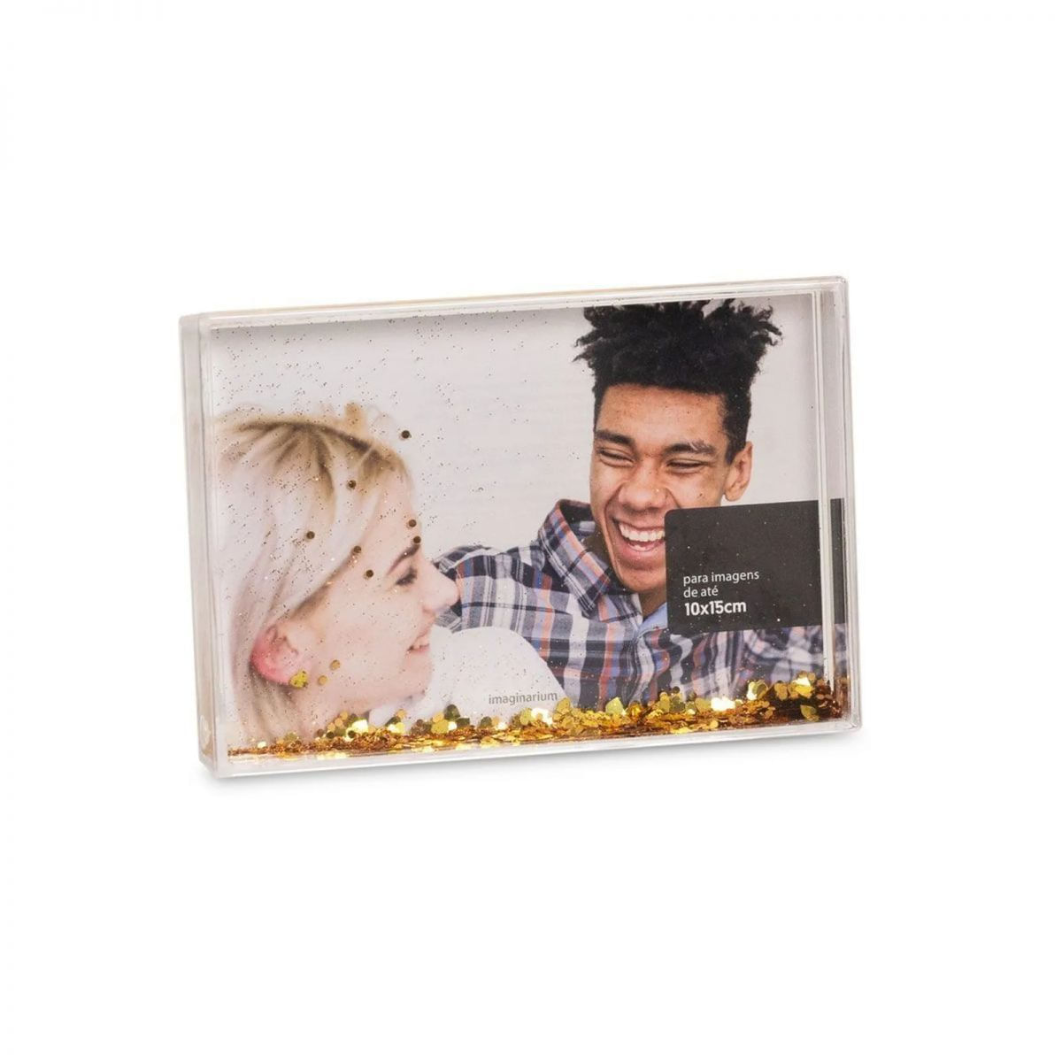 Porta Retrato Retangular Glitter Único