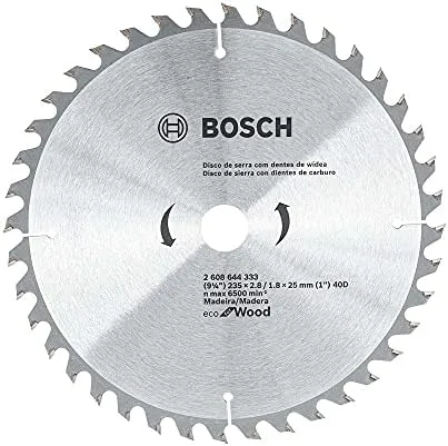 DISCO DE SERRA CIRCULAR ECO D235X40T BOSCH