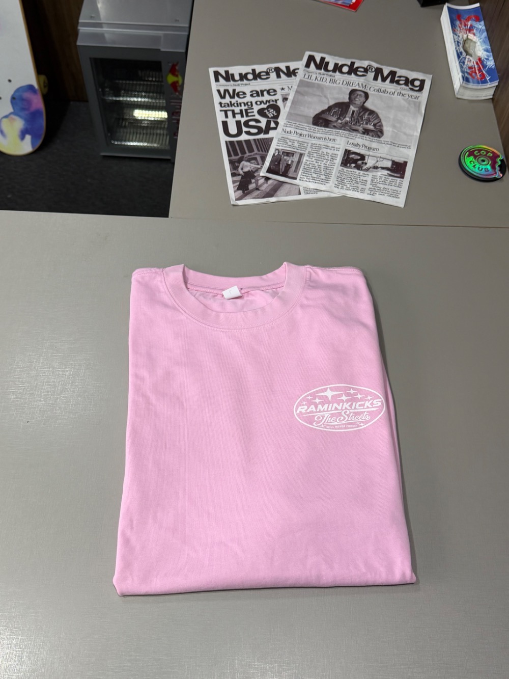 Camiseta Raminkicks Football Heritage Ronaldinho Pink — G, Novo