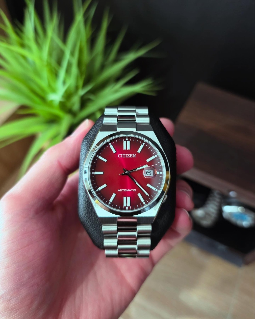 Relógio Citizen Automático Tsuyosa 40mm — Único, Novo