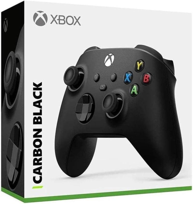 Foto 3 de Controle Sem Fio XBOX Carbon Preto Ep2-29929