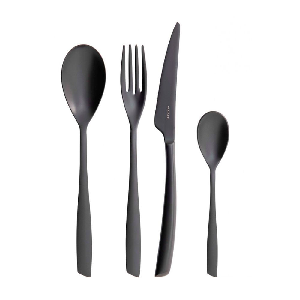 FAQUEIRO BUGATTI 24 PEÇAS PRETO FOSCO ISBD-FAQ24