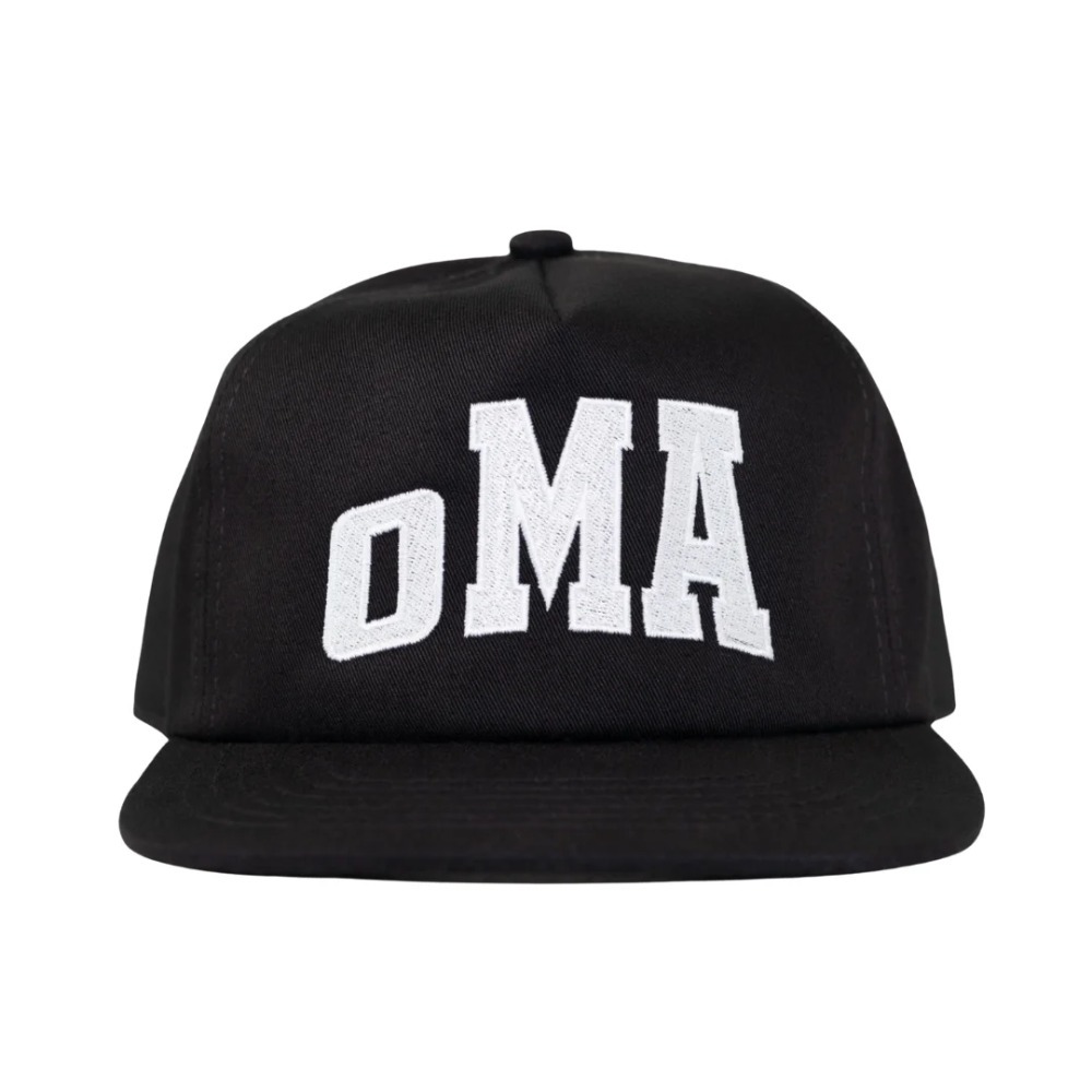 Boné oMA Studios Arch Logo Black — Único, Novo
