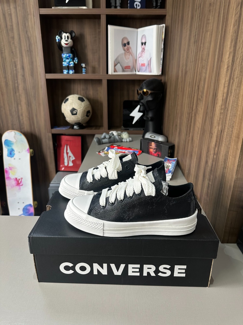 Converse Chuck Taylor Throwback Counter Culture Black — 37, Novo