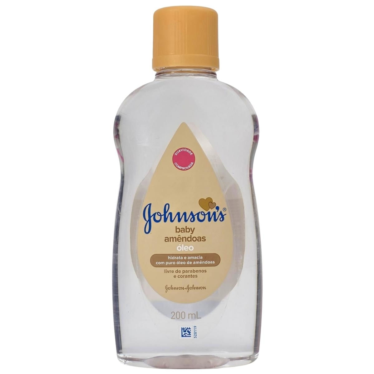 Óleo Amêndoas Baby Johnson's 200ml