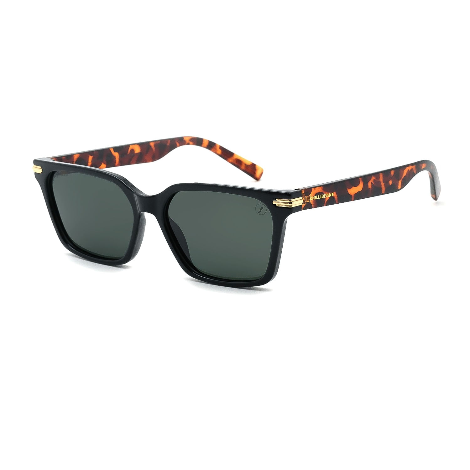 Óculos de Sol Unissex Chilli Beans Bossa Nova Polarizado Verde OC.CL.4870.1501