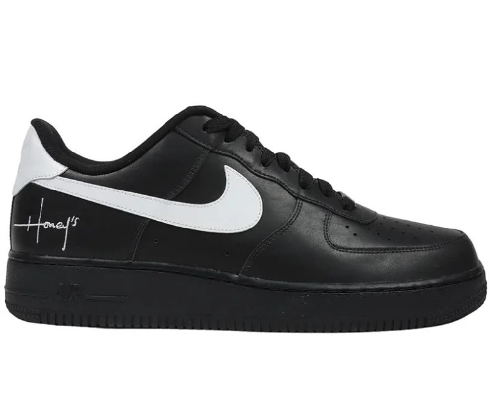 Nike Air Force 1 Low Virgil Abloh "Honey Staff" Black — 43, Novo