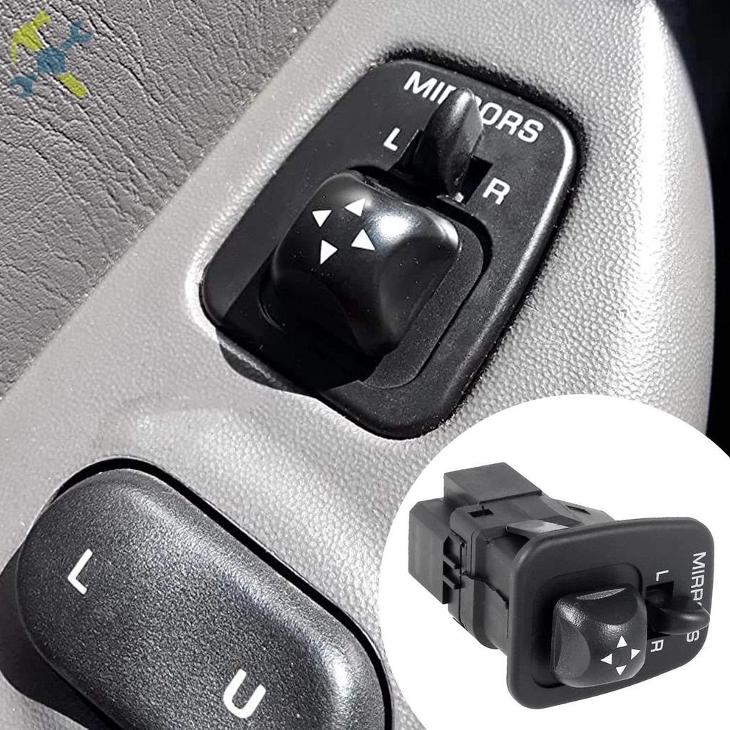 Interruptor De Espelho Da Porta Lateral Do Motorista Frontal Compatível Com Excursion Expedition Escort F150 F250 F350 Super Duty Thunderbird Windstar F65Z17B676AB SHOPTKC7691
