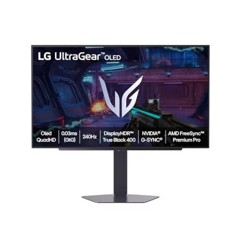 Monitor Gamer LG UltraGear OLED 27 240Hz QHD