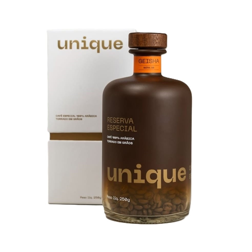 Café Unique Geisha Reserva Especial em grãos 250 g