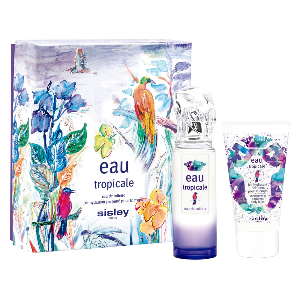 Eau Tropicale Sisley Paris - Feminino - Eau de Parfum - Perfume + Loção Corporal - Kit — Kit