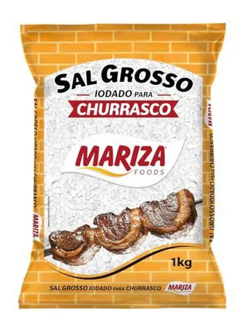 Sal Grosso Para Churrasco Mariza 1Kg
