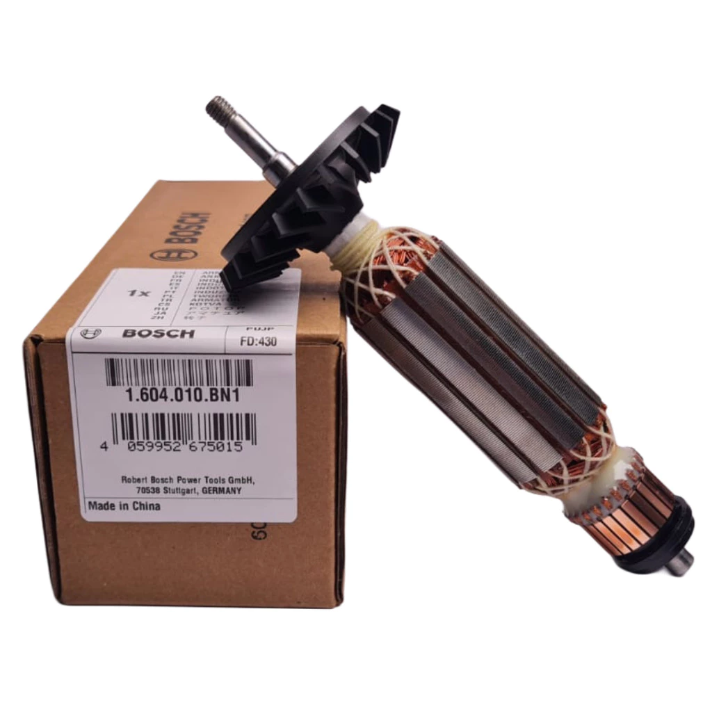 Induzido para Esmerilhadeira GWS 9-125s Bosch Original Cód 1604010BN1 220v