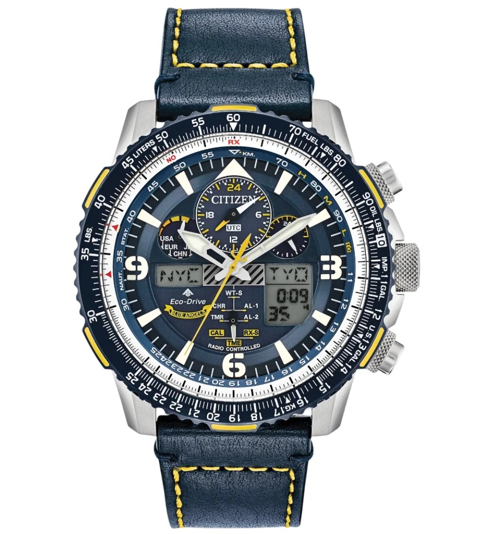 Relógio Citizen Promaster Blue Angels 46mm — Único, Novo