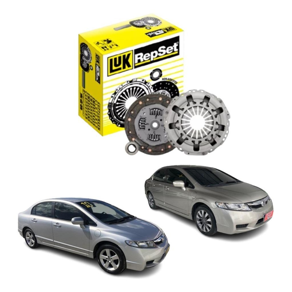 Kit Embreagem New Civic 2007 Até 2011 Original Luk