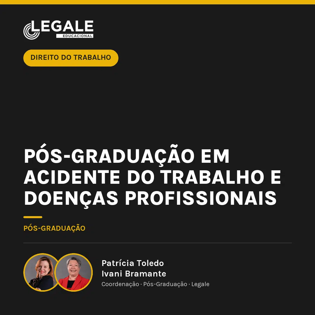 Pós-graduação em Acidente do Trabalho e Doenças Profissionais