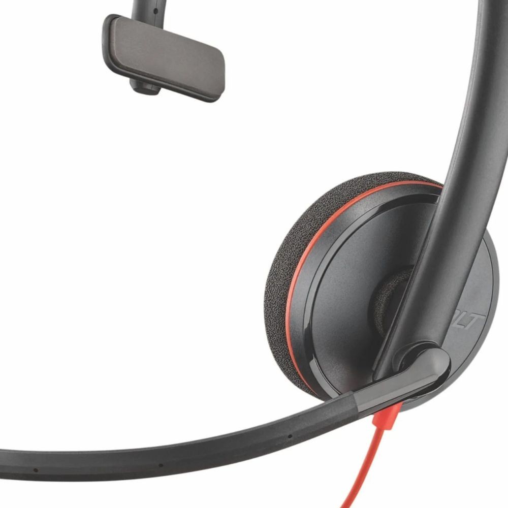 Foto 2 de Fone De Ouvido Headset Poly Plantronics Blackwire C3210 USB-A