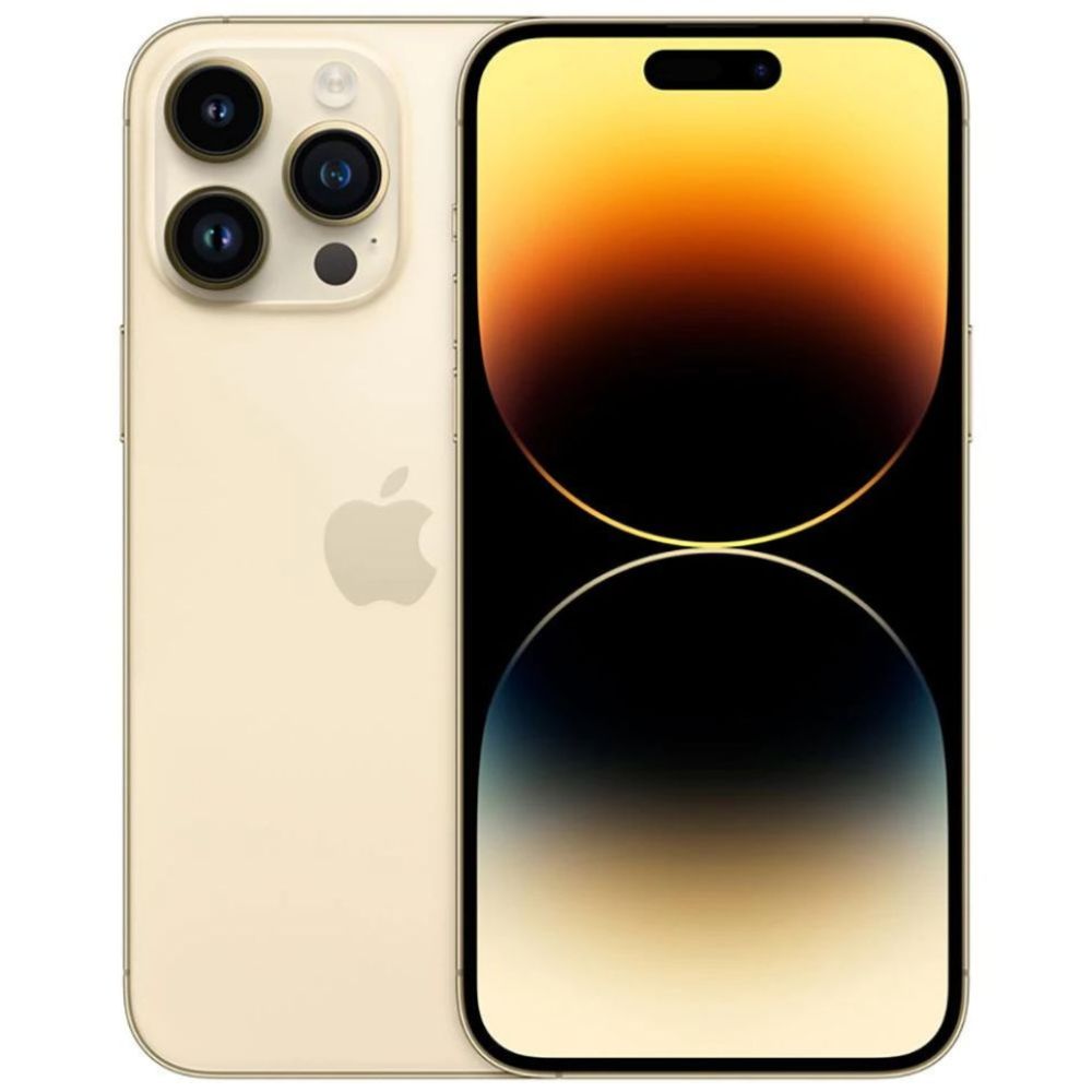 Seminovo: iPhone 14 Pro 128GB com 6GB RAM e Tela OLED 6,1" Dourado Excelente