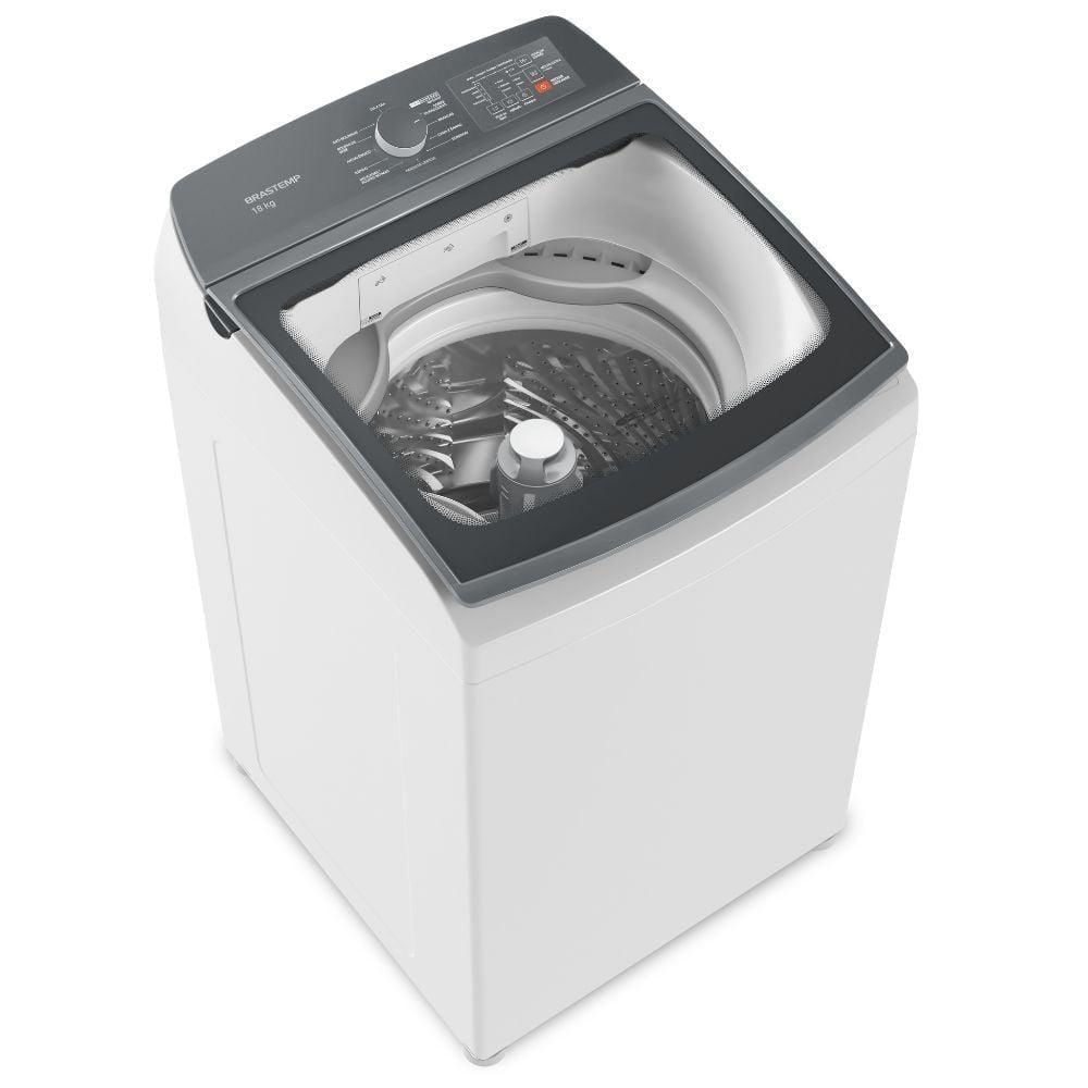 Máquina de Lavar Roupas Brastemp BWF18AB 18kg Automática Abertura Superior Branco 110V