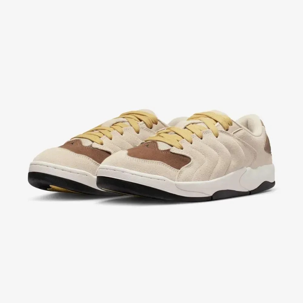 Air Jordan Session Light Khaki Sail Brown Kelp Anthracite — 34 / 35 / 35.5 / 36 / 37 / 37.5 / 38, Novo