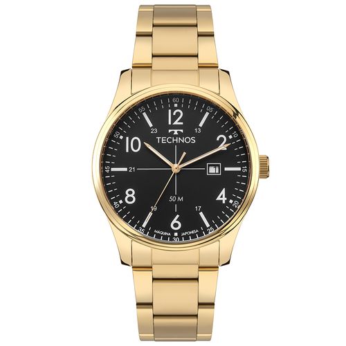 Relógio Technos Masculino Militar Dourado - 2115UCG/1P