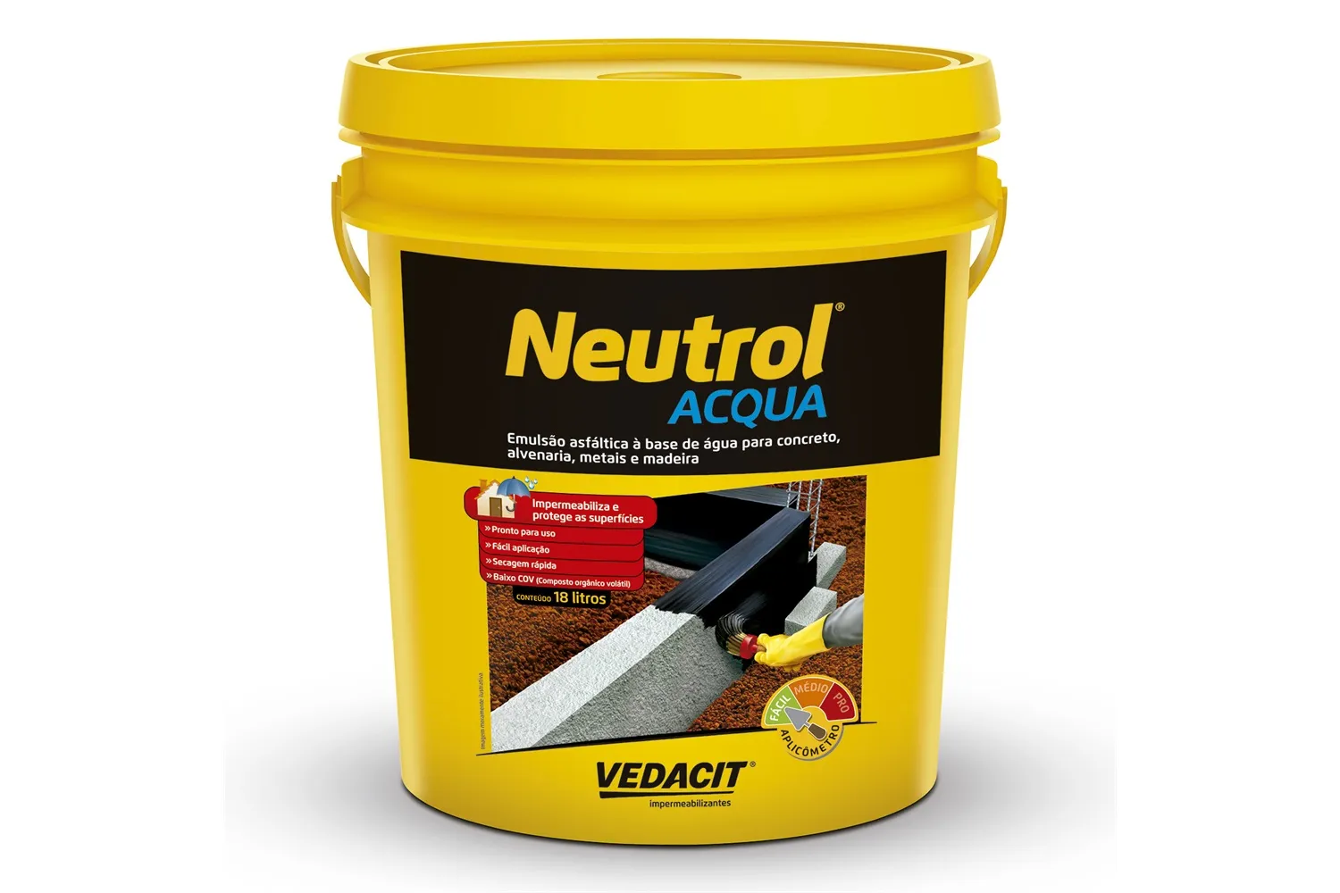 NEUTROL BASE AGUA BALDE 18 L VEDACIT