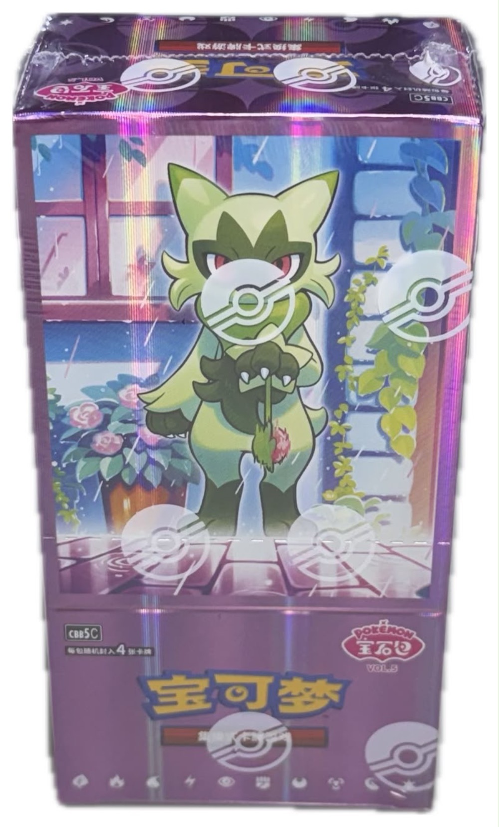Caixa de Booster GEM Pack Vol. 5 Pokémon TCG (CHN) — Único, Novo