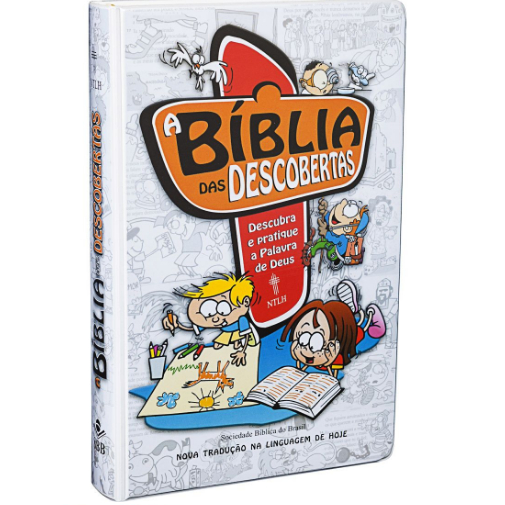 A Bíblia das Descobertas - Capa Ilustrada Azul