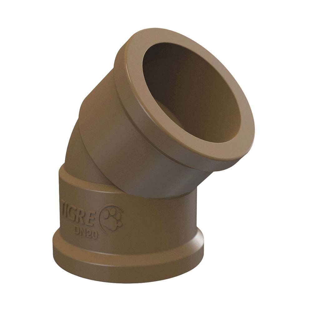 Joelho 45° Soldável 40mm Tigre