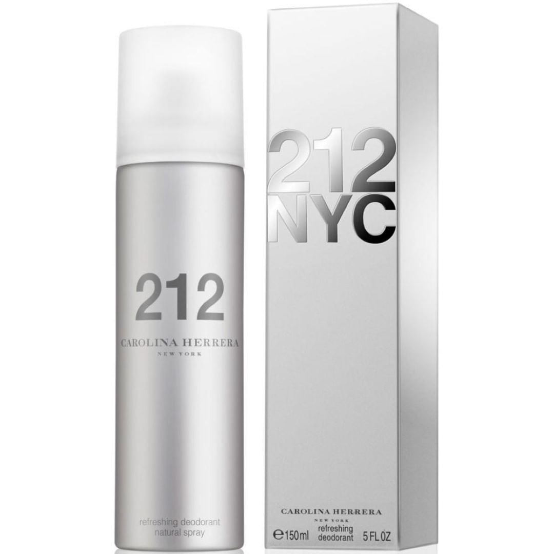 Desodorante 212 Nyc Carolina Herrera Feminino 150Ml