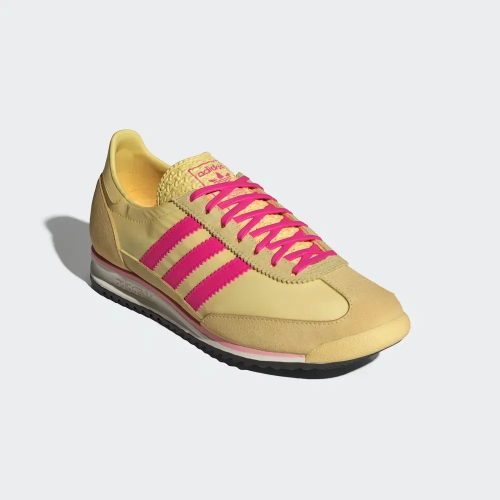 adidas SL 72 OG Almost Yellow Core Black Shock Pink — 35 / 36 / 37 / 38, Novo
