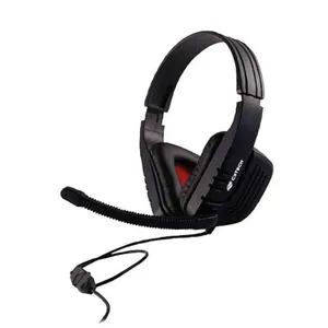 Headset C3Tech Game Preto Microfone 40mm