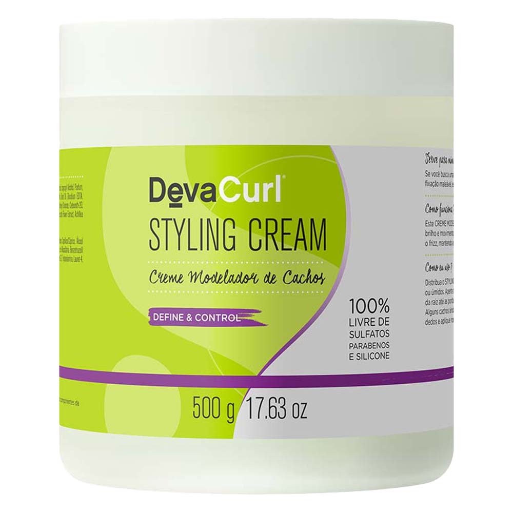 Deva Curl Creme Estilizador Styling Cream - Modelador — 500g